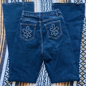 High Waisted Blue Women's Jeans